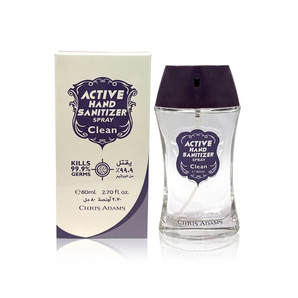 ACTIVE HAND SANITIZER SPRAY 80 ML CLEAN
